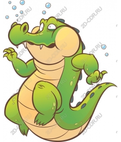 Funny Crocodile