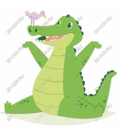  Crocodile Joy: Playful