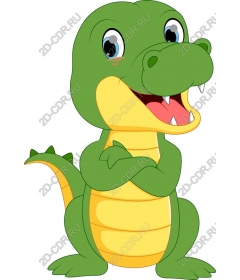  Adorable cartoon crocodile