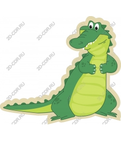  Adorable cartoon crocodile