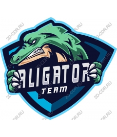  Team logo "alligator"