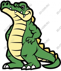  Adorable cartoon crocodile