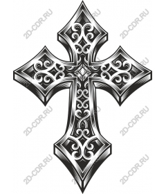  Decorated cross