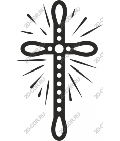  Stylized cross