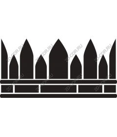  Stylized fence