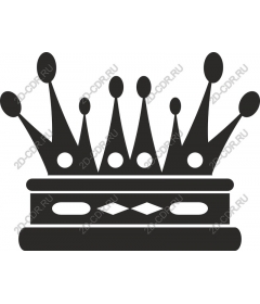  Elegant crown - royalty
