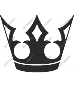 The icon of the crown "Royal elegance"