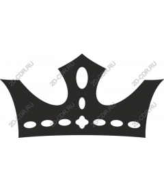  Elegant black crown