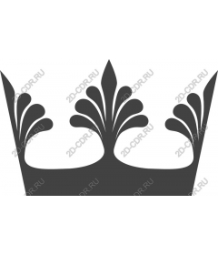  The elegant graphics of the crown