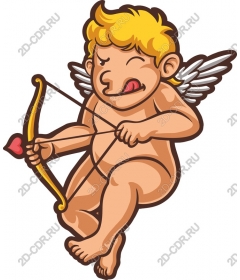  Charming playful cherub