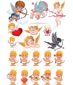 Collection Cupid: fancy collection on the theme of love