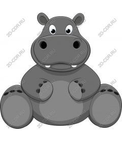 Cute Hippo