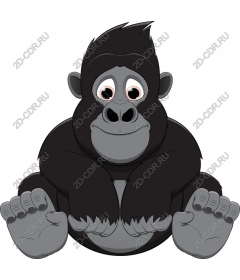 Adorable cartoon gorilla