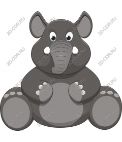  Adorable cartoon elephant