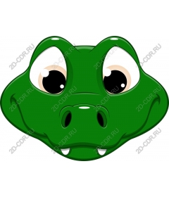  Cartoon crocodile