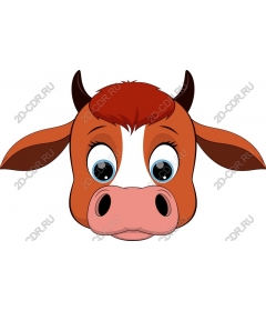  Cute cartoon cow