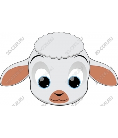  Cute cartoon sheep