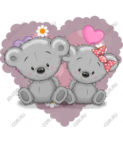  A charming pair of bears
