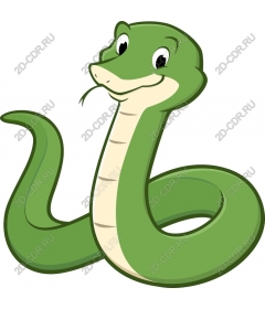  Charming green snake