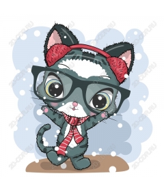  Character Winter Cat