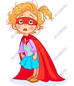  Charming young superhero