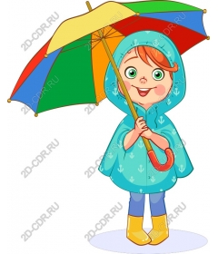  Adorable baby with umbrella