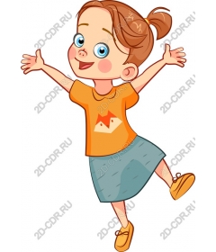  Joyful girl