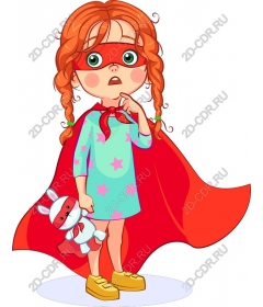  Charming superheroine for kids