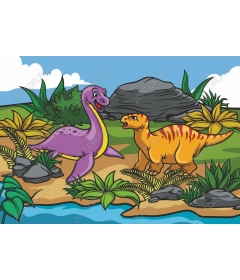  Adorable dinosaur for kids