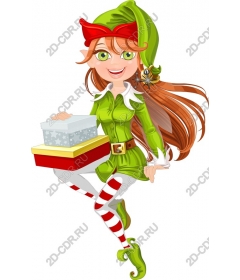 Fun holiday elf