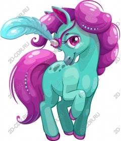  Fancy unicorn