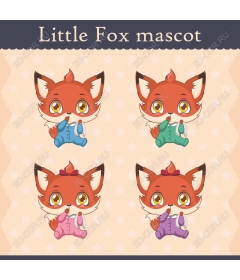 Коллекция талисманов Little Fox