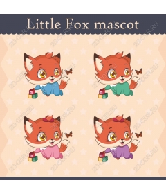Коллекция талисманов Little Fox