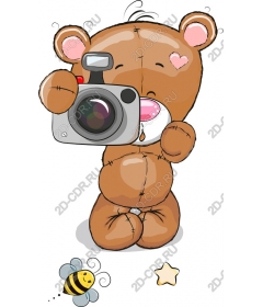  Charming photographer-bear