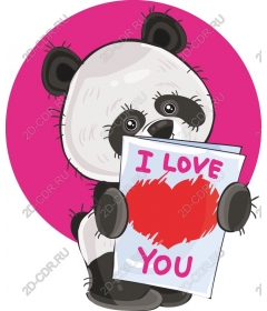 Sweetheart I love you Panda