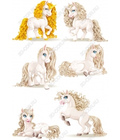 A set of "Magic unicorn"