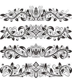  Elegant floral borders