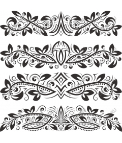  Elegant collection of decorative borders