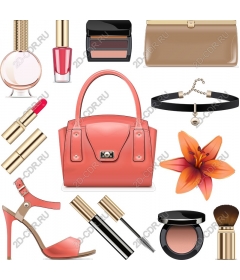  A gorgeous set of fashion and beauty