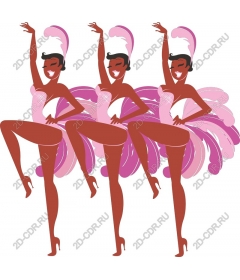  Gorgeous dance trio
