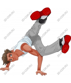 Bright breakdancer