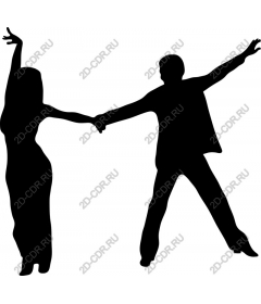 Dynamic Dancing Couple