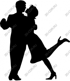  Elegant couple dance