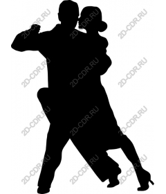  Elegant Tango Couple Dancing