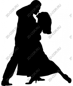  Elegant couple dance