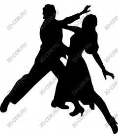 Dynamic Dancing Couple