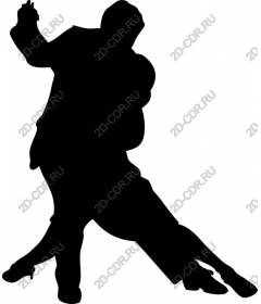  Elegant couple dancing