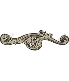  Elegant decorative floral pattern