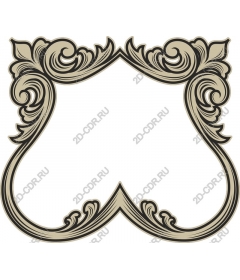  Elegant decorative frame