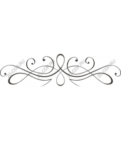  Elegant flourish